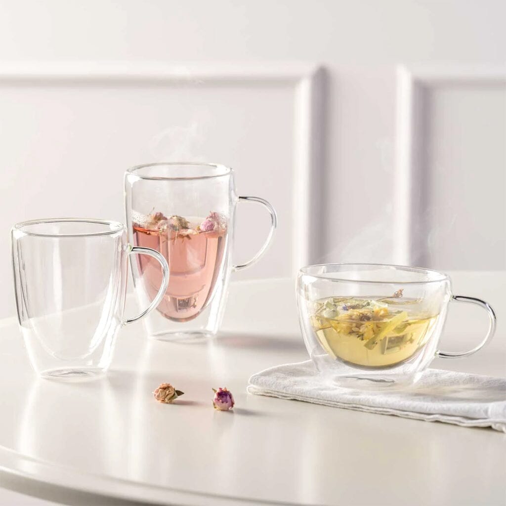Vasos de té