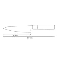 Shinrai Japón - Cuchillo de pelar Damasco Takumi Kaza 9 cm