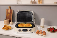Smeg - Parrilla multifuncional | Color crema | Años 50 | Parrilla de contacto