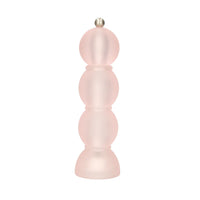 Addison Ross - Molinillo de pimienta y sal Bobbin Rosa pálido escarchado 24 cm Molinillo de pimienta/sal Addison Ross