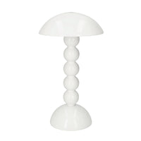 Lámpara de mesa LED Bobbin de Addison Ross - Blanca - 30 cm