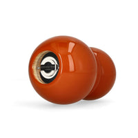 Molinillo de pimienta y sal Chubby naranja de 12 cm de Addison Ross