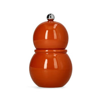 Molinillo de pimienta y sal Chubby naranja de 12 cm de Addison Ross