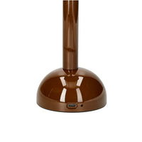 Lámpara de mesa LED Addison Ross Scallop - Chocolate - 28 cm