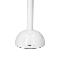 Lámpara de mesa LED Addison Ross Scallop - Blanca - 28 cm