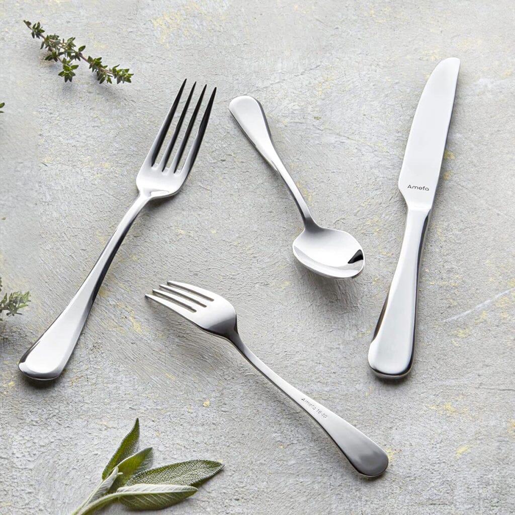 Amefa - Drift 6 Cucharillas de Café - Cucharillas de Café Plateadas Amefa