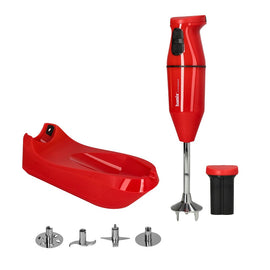 Bamix - rojo inalámbrico Bamix - Batidora de Mano Sin Cable Batidora de Mano Roja Bamix