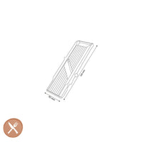 Mandoline japonaise Benriner 6,4 cm à 3 lames