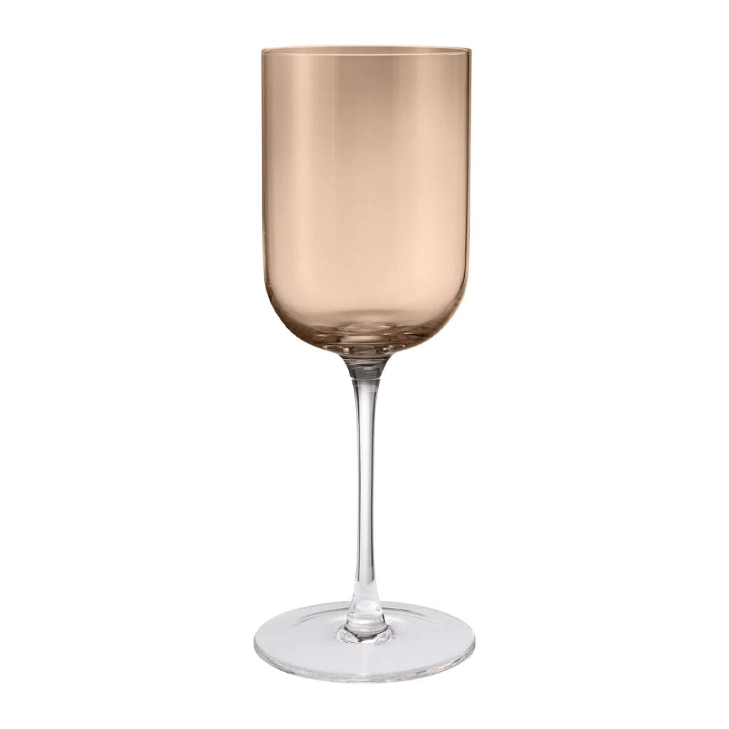 Blomus - Copas de vino tinto FUUMI Café 400 ml (juego de 4) Vasos para beber Blomus