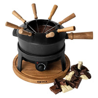 Boska - Juego de fondue eléctrico Pro Juego de fondue Boska