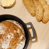 Cook & Pan - Cacerola de hierro fundido Signature de 24 cm - 4 litros