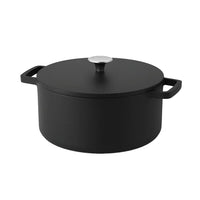 Cook & Pan - Cacerola de hierro fundido Signature de 24 cm - 4 litros