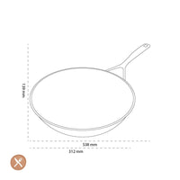 Demeyere - Wok Alu Pro 5 Ceraforce 30 cm Wokpan Demeyere