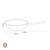Demeyere - Wok Apollo 7 26 cm Wokpan Demeyere