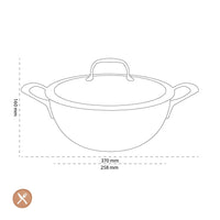 Demeyere - Atlantis 7 Sartén cónica con tapa Sartén Demeyere 24 cm
