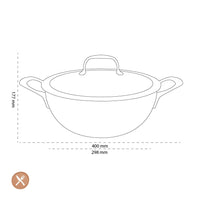 Demeyere - Atlantis 7 Sartén cónica con tapa Sartén Demeyere 28 cm