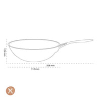 Demeyere - Wok Industry 5 30 cm Wokpan Demeyere