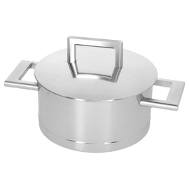 Demeyere - John Pawson 7 Olla de 16 cm con tapa de doble pared Demeyere - Cacerola John Pawson 7 16 cm con tapa Cacerola Demeyere