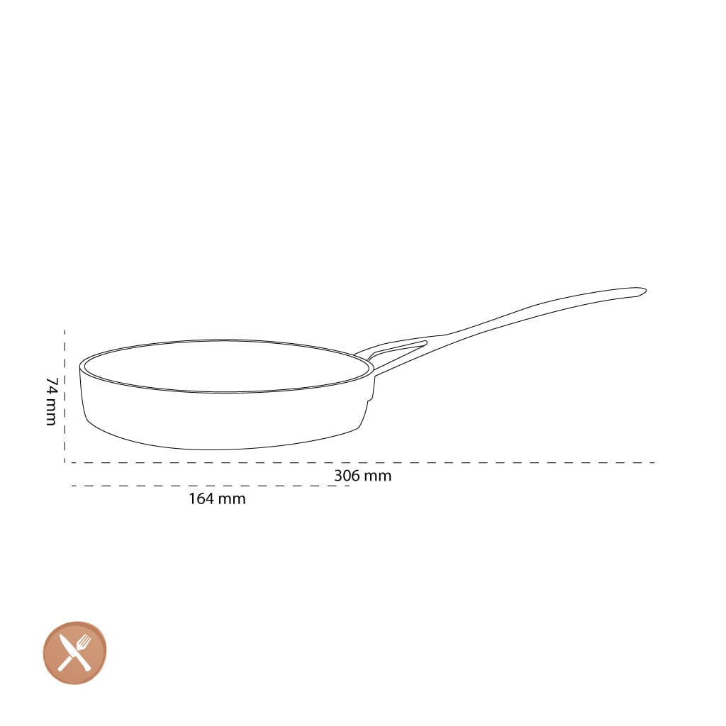 Demeyere - Mini 3 Sartén 16 cm Sartén Demeyere