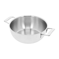 Demeyere - Silver 7 Sartén cónica de 24 cm con tapa de doble pared Sartén Demeyere
