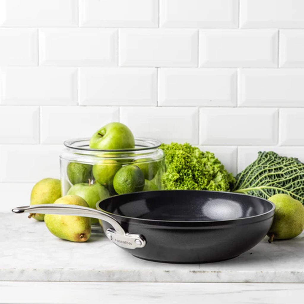 GreenPan - Barcelona Pro Wok con revestimiento antiadherente cerámico 28 cm Wokpan GreenPan