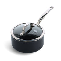 GreenPan - Barcelona Pro XXL Juego de utensilios de cocina de 8 piezas 18/20/28/30/28/28 cm - cacerola con tapa + 2 sartenes + olla para guisos con tapa + wok + cazuela Juego de utensilios de cocina GreenPan
