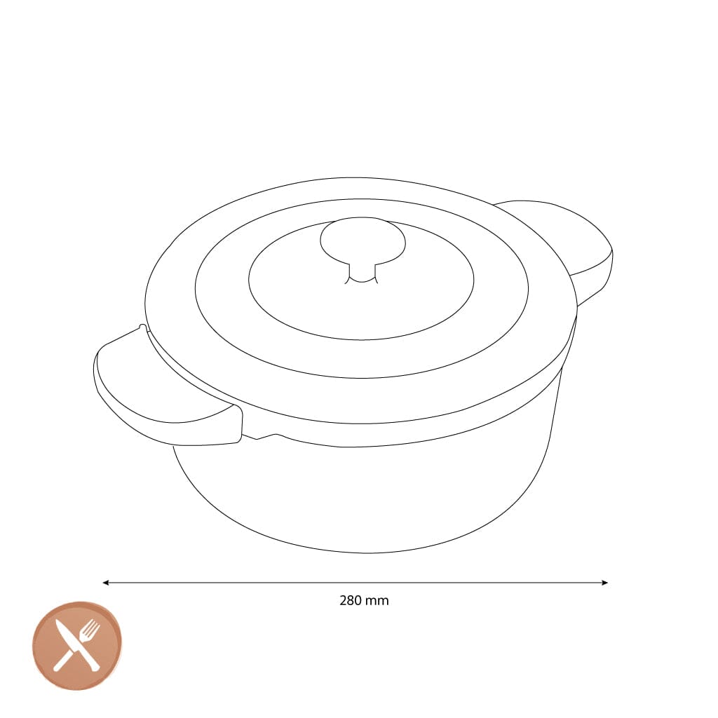 GreenPan - Cazuela ultraligera con revestimiento cerámico antiadherente de 28 cm