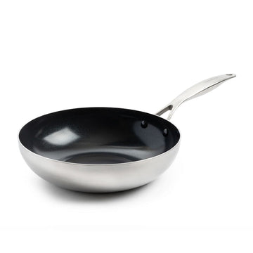 GreenPan - Wok Ginebra con revestimiento antiadherente cerámico Wokpan 28cm GreenPan