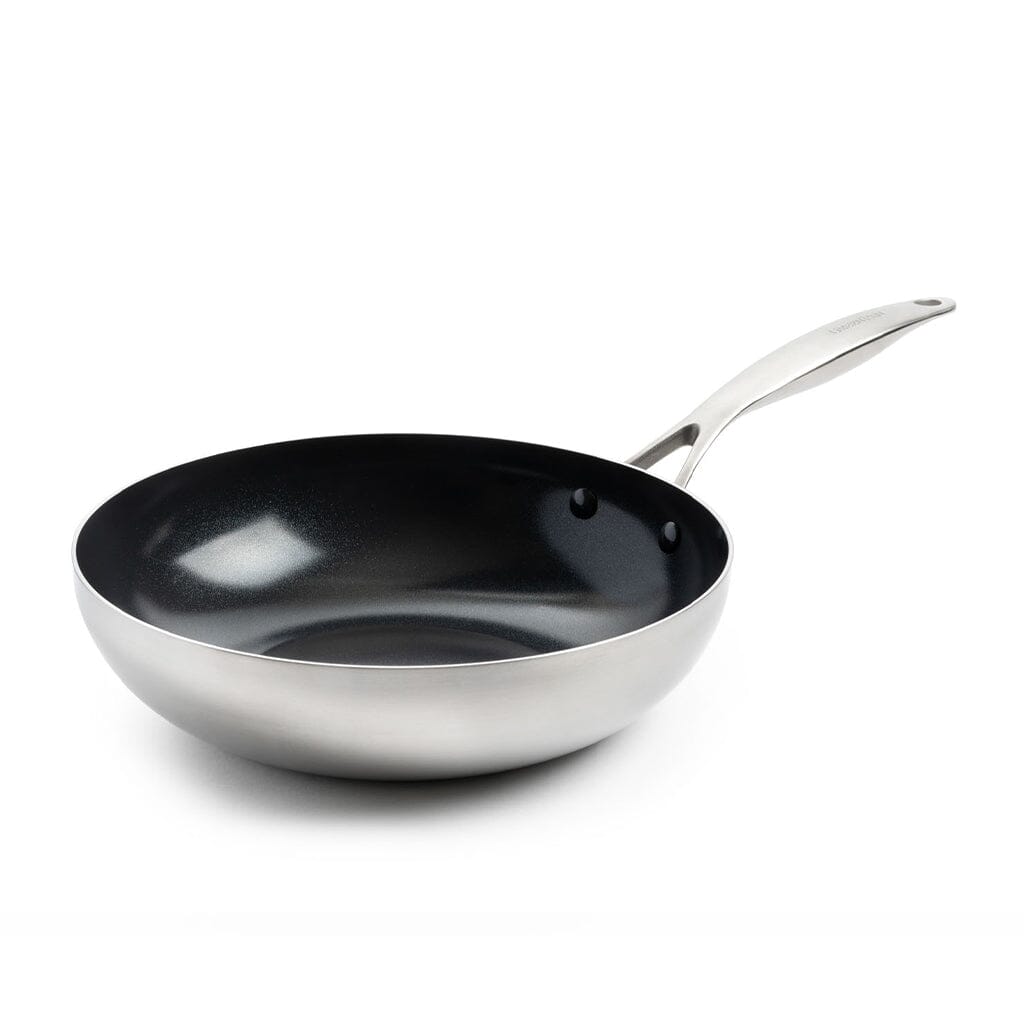 GreenPan - Wok Ginebra con revestimiento antiadherente cerámico Wokpan 28cm GreenPan