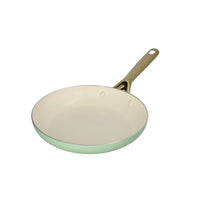 GreenPan - Juego de sartenes naturales de 3 piezas con revestimiento antiadherente cerámico 20/24/28 cm Juego de sartenes GreenPan