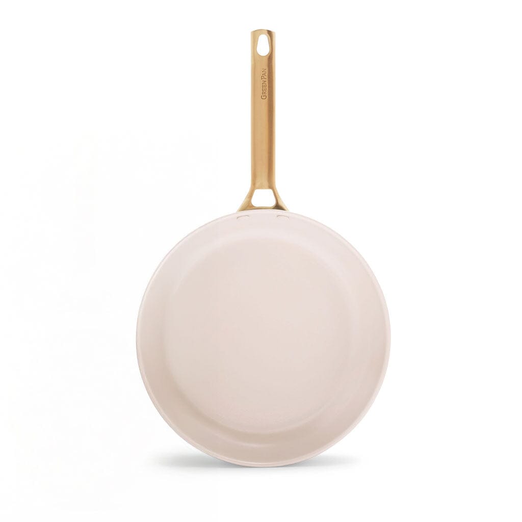 GreenPan - Juego de sartenes Padova Blush Pink de 2 piezas con revestimiento antiadherente de cerámica Juego de sartenes GreenPan
