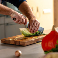 Serie de estampados de Damasco japonés - Cuchillo Nakiri Nakirimes Shinrai Japón