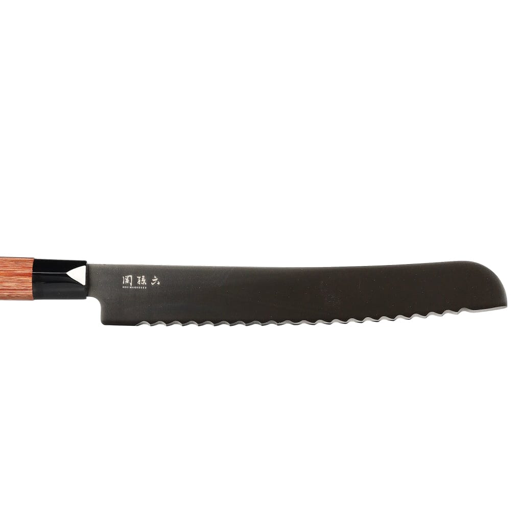 Kai Shun - Cuchillo para pan Magoroku Pakka 8,75'' 22,5 cm Cuchillo para pan Kai Shun