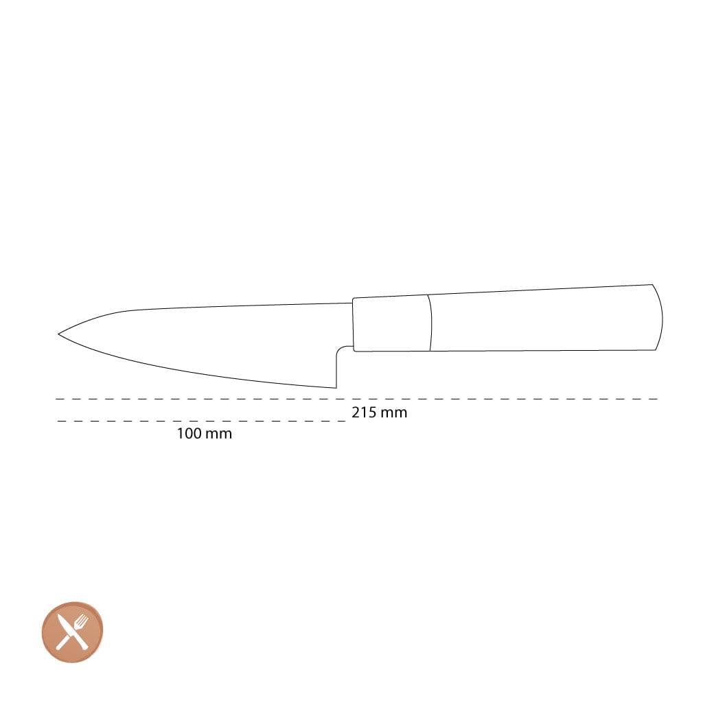 Kai Shun - Cuchillo de pelar Magoroku Pakka 4'' (10,0 cm) Kai Shun