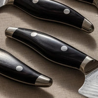 Kai Shun - Cuchillo Santoku Nagare Negro 18.0 cm Cuchillo Santoku Kai Shun