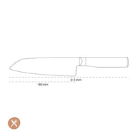 Kai Shun - Tim Mälzer - Serie Santoku 7'' (18.0 cm) Kai Shun
