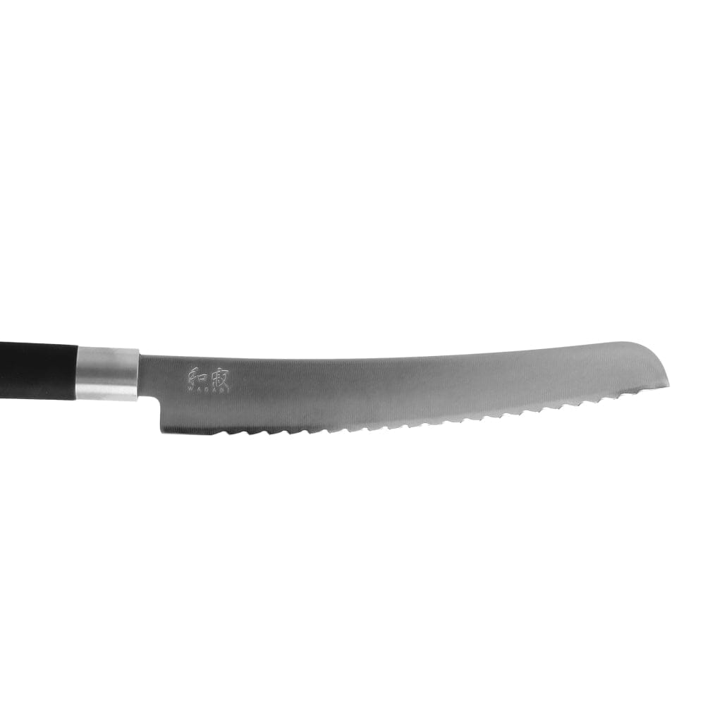 Kai Shun - Cuchillo de pan negro para wasabi de 9'' 23,0 cm Cuchillo de pan Kai Shun