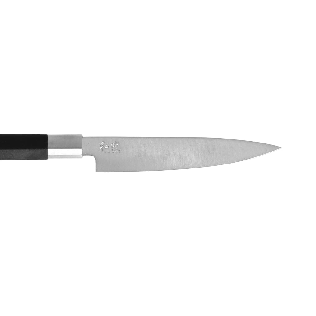 Kai Shun - Cuchillo universal para wasabi negro de 6'' y 15,0 cm. Cuchillo para verduras Kai Shun