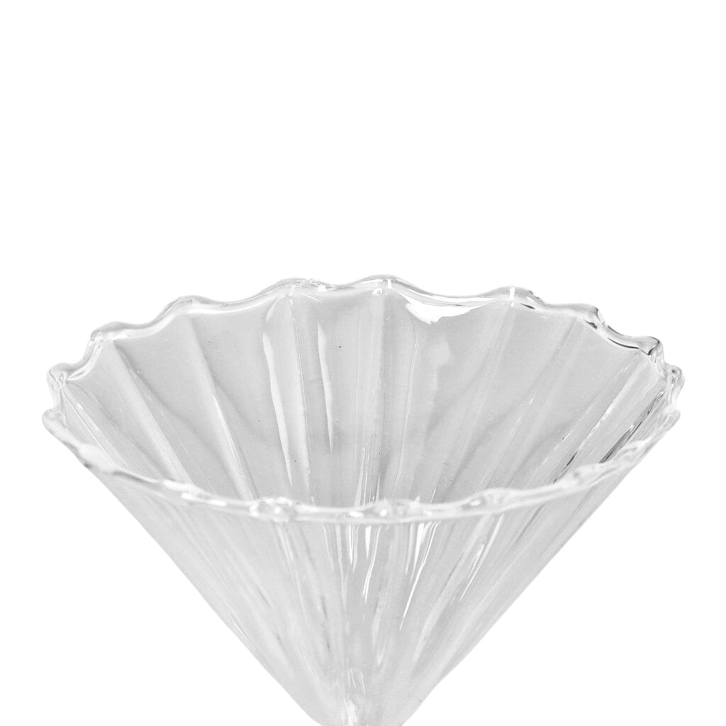 &Klevering - Juego de 2 copas de cóctel Coupe Curve Caramel &Klevering