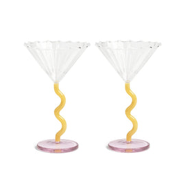 &Klevering - Coupe Curve Caramel, lot de 2 Bezig met laden...