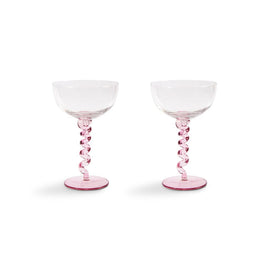 &Klevering - Coupe spirale rose lot de 2 Bezig met laden...