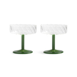 &Klevering - Coupe twirl vert foncé lot de 2 Bezig met laden...