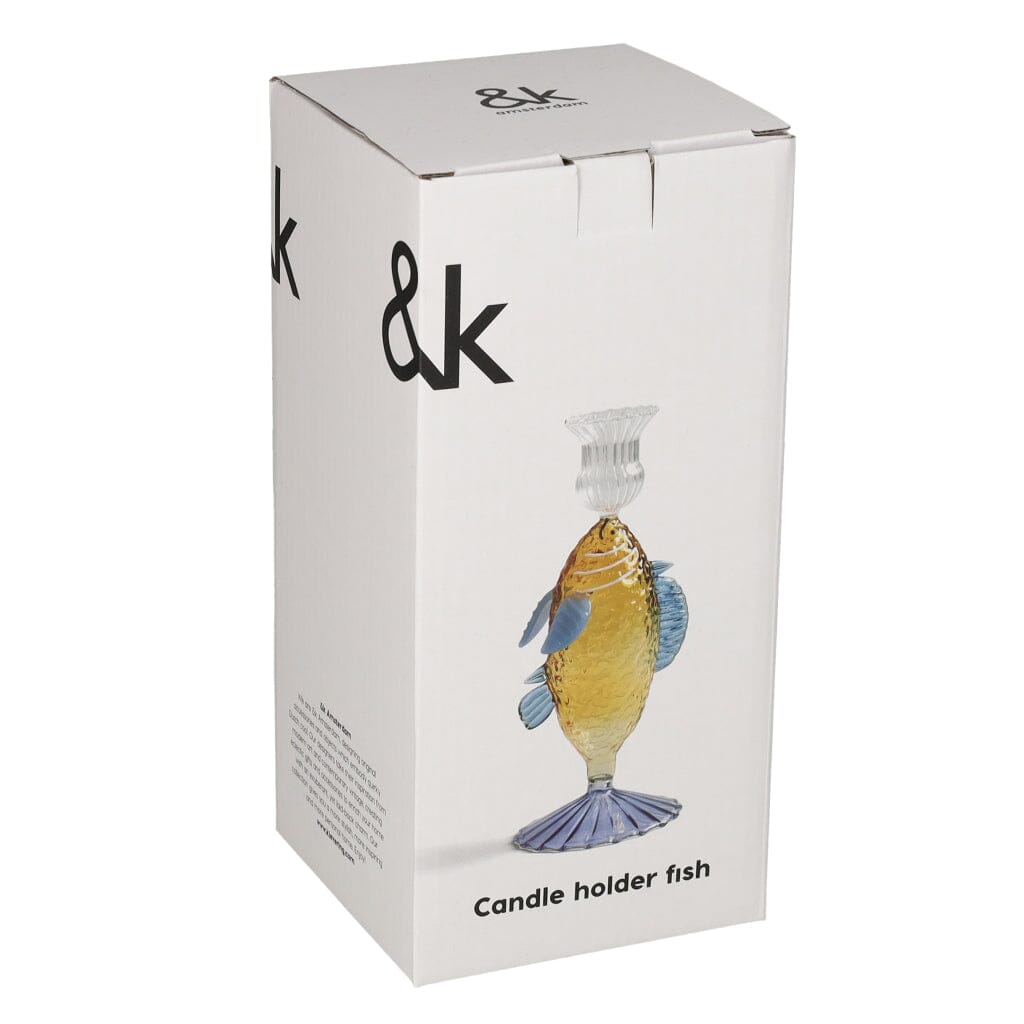 &Klevering - Candelabro pez amarillo Candelabro &Klevering