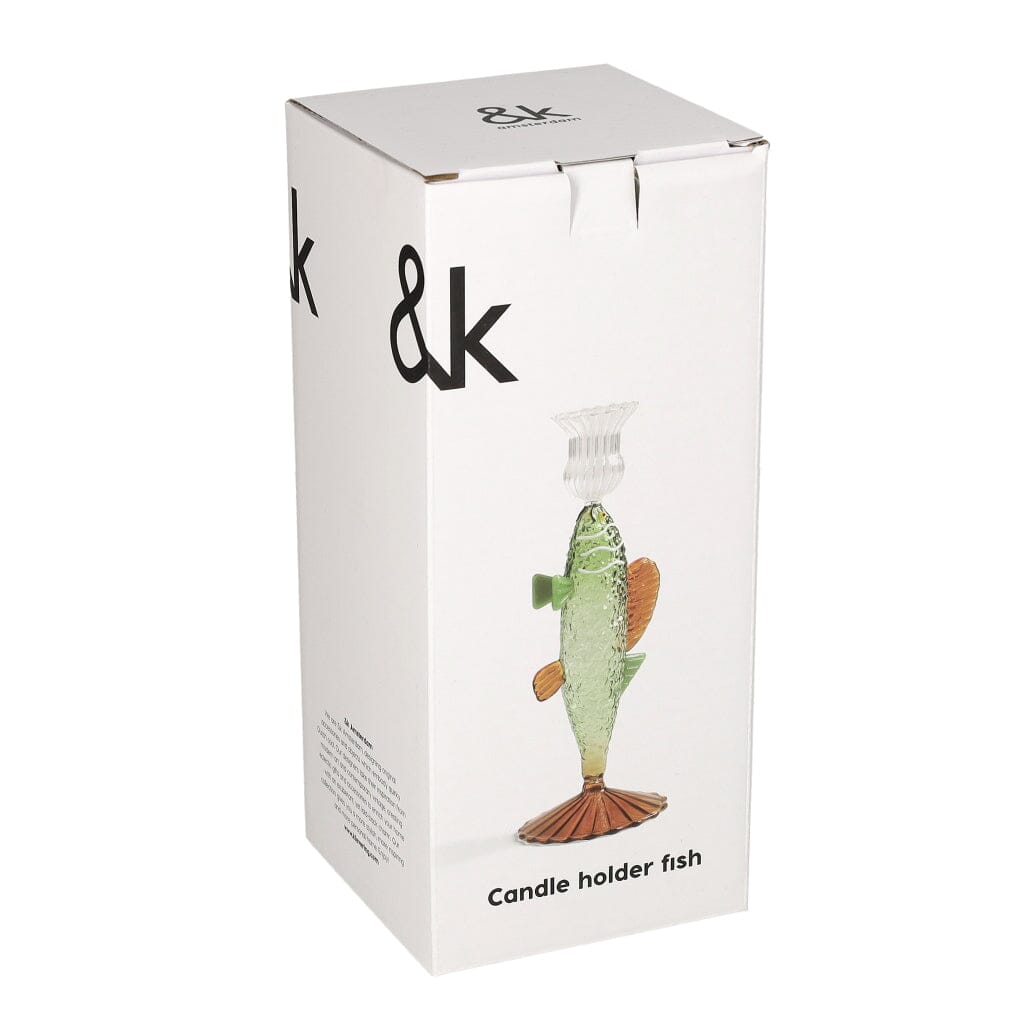 &Klevering - Candelabro pez verde Candelabro &Klevering