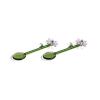 &Klevering - Cuchara flora rosa juego de 2 cucharas &Klevering