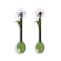 &Klevering - Cuchara flora rosa juego de 2 cucharas &Klevering