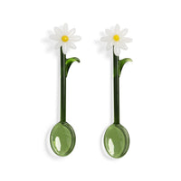 &Klevering - Cuchara flora blanca juego de 2 Cucharas &Klevering