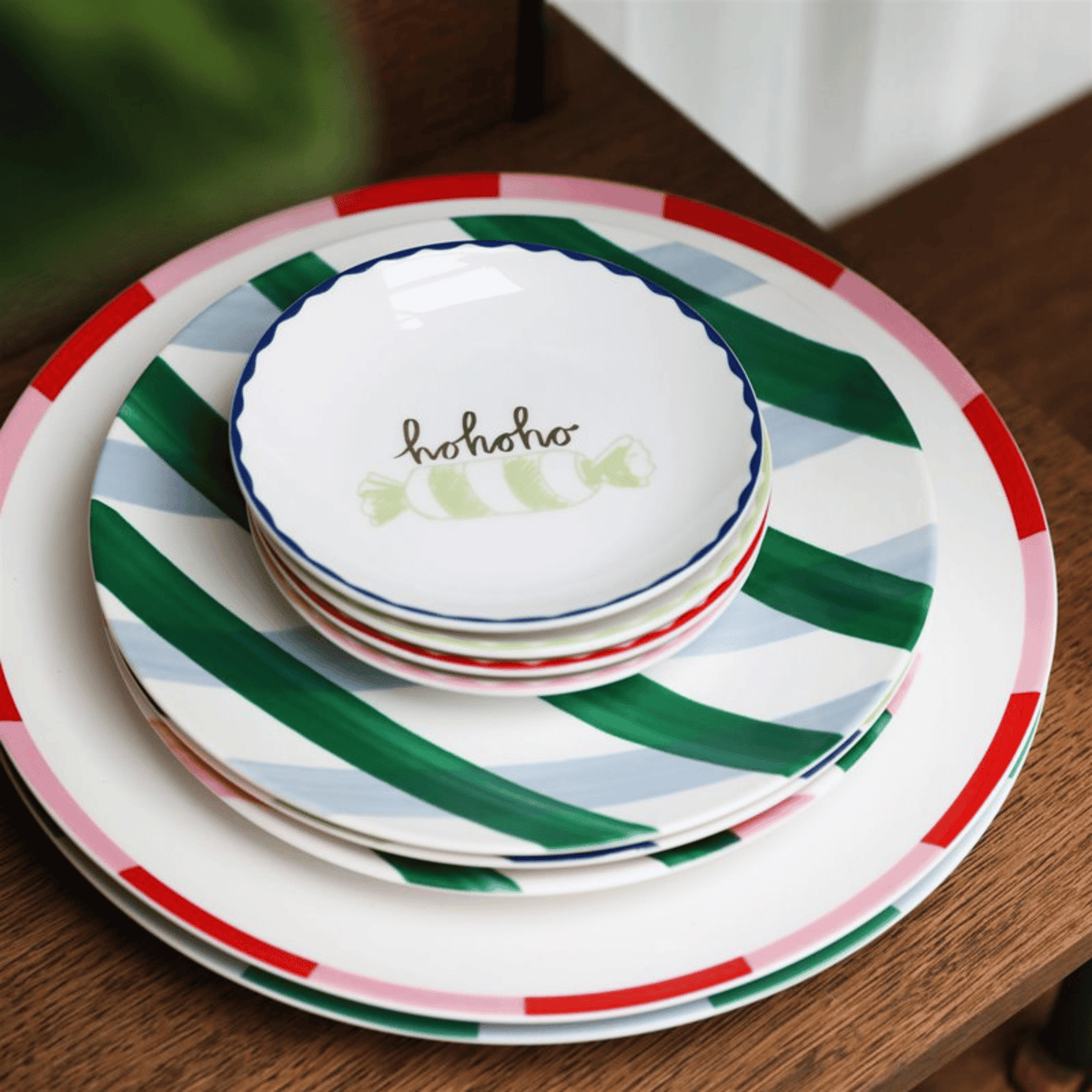 &Klevering - Platos de desayuno Bliss - Juego de 4 &Klevering