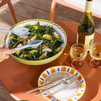 &Klevering - Cubiertos Para Ensalada Boavista - Azul &Klevering