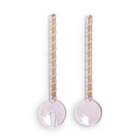 &Klevering - Cubiertos para ensalada Sling - Rosa &Klevering